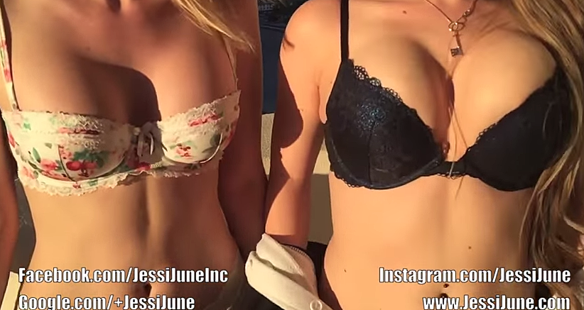 Real Breasts vs. Fake Breasts in Slow Motion (mildly nsfw) : r/videos