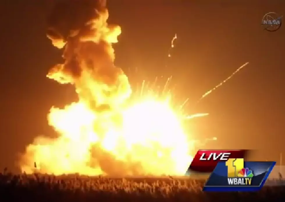 BREAKING NEWS &#8211; Unmanned Rocket to Supply Space Station Explodes After Lift-off [VIDEO]