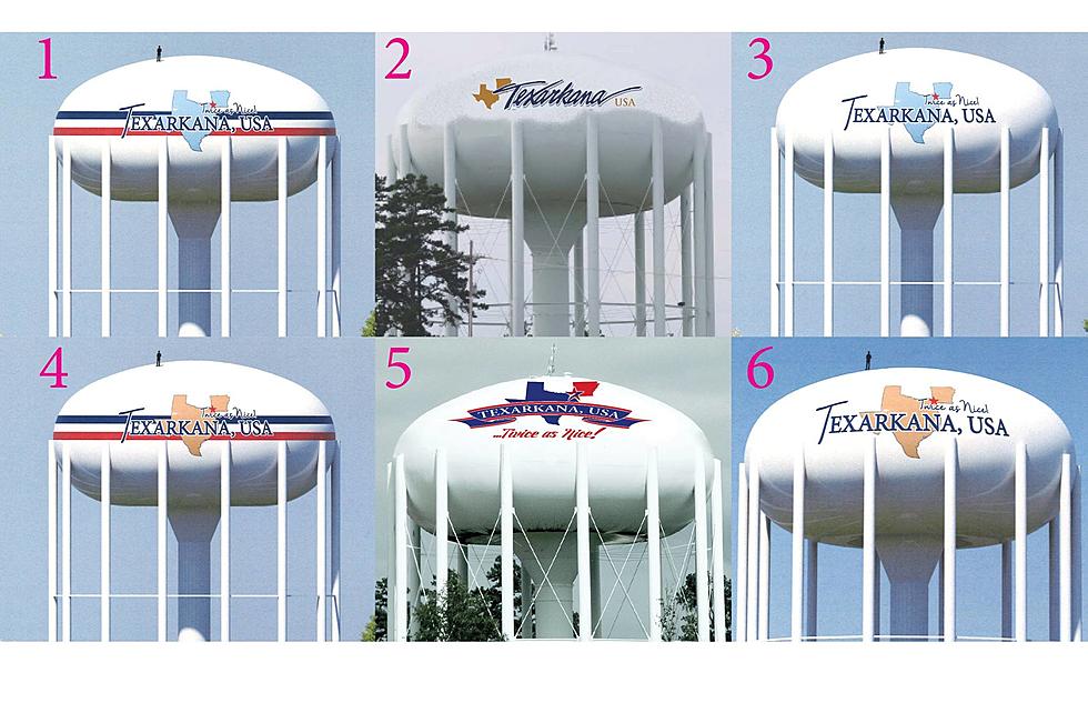 Choose Your Favorite Texarkana Water Tower Paint Design [POLL]