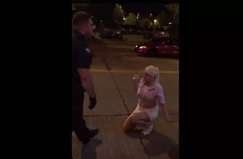 Woman Threatens Cop with Oral Sex [VIDEO/NSFW]