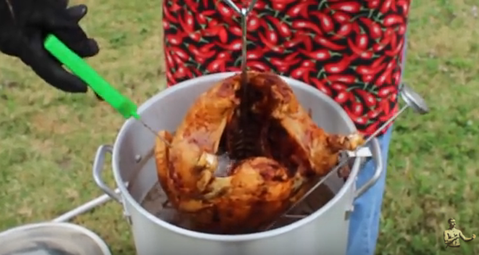 How To Deep Fry a Turkey Without Burning Your House Down