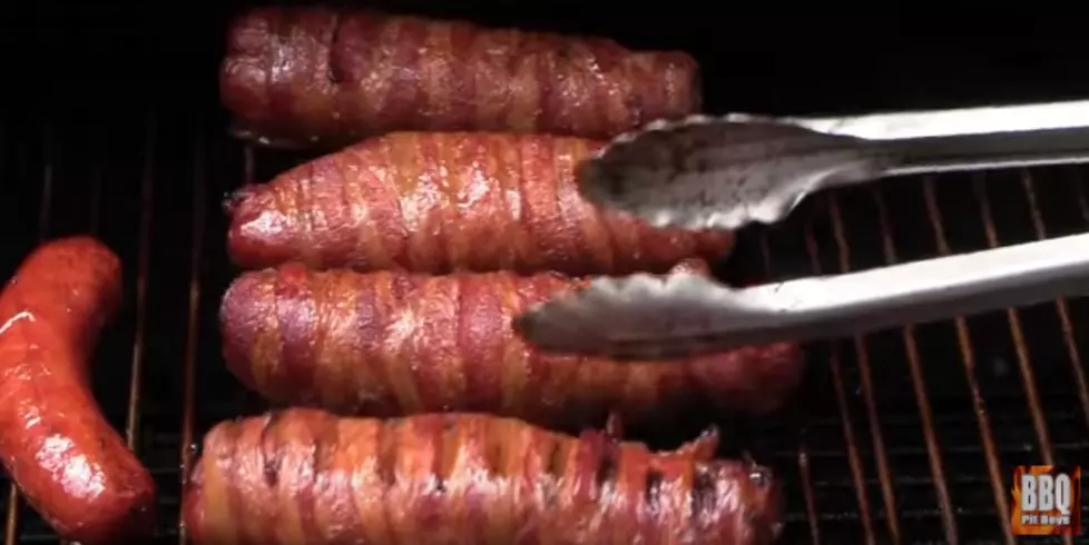 Double Bacon Brats on The Grill or in The Smoker [VIDEO]