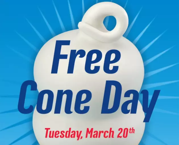 Free Cone Day is Tuesday, March 20th