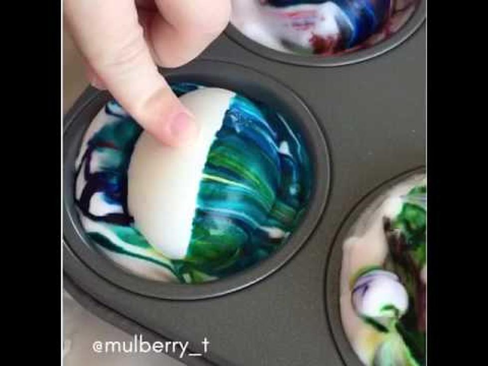 Mess-Free Shaving Cream Easter Eggs