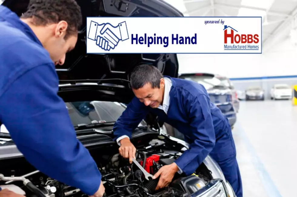 Congratulations to The 'Hobbs Helping Hand' October Winner