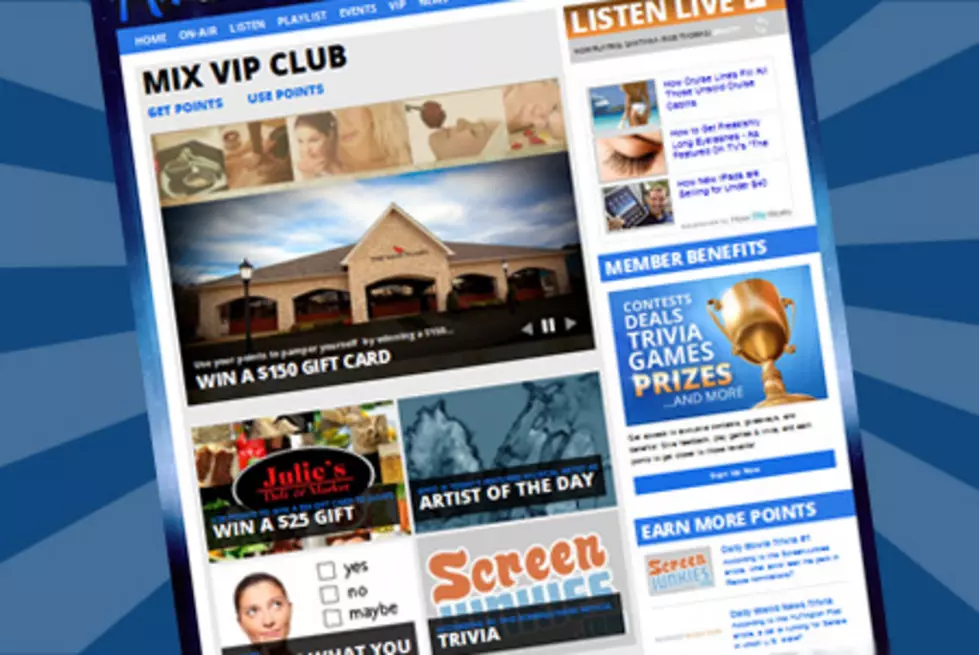 CHECK OUT THE NEW MIX VIP CLUB!