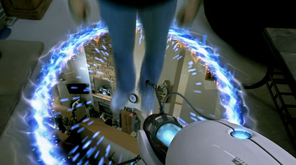 What If The ‘Portal’ Game Gun Was Real? [VIDEO]