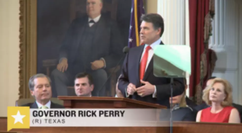 Texas Governor Rick Perry Wants to Return Surplus Taxes to the Citizens