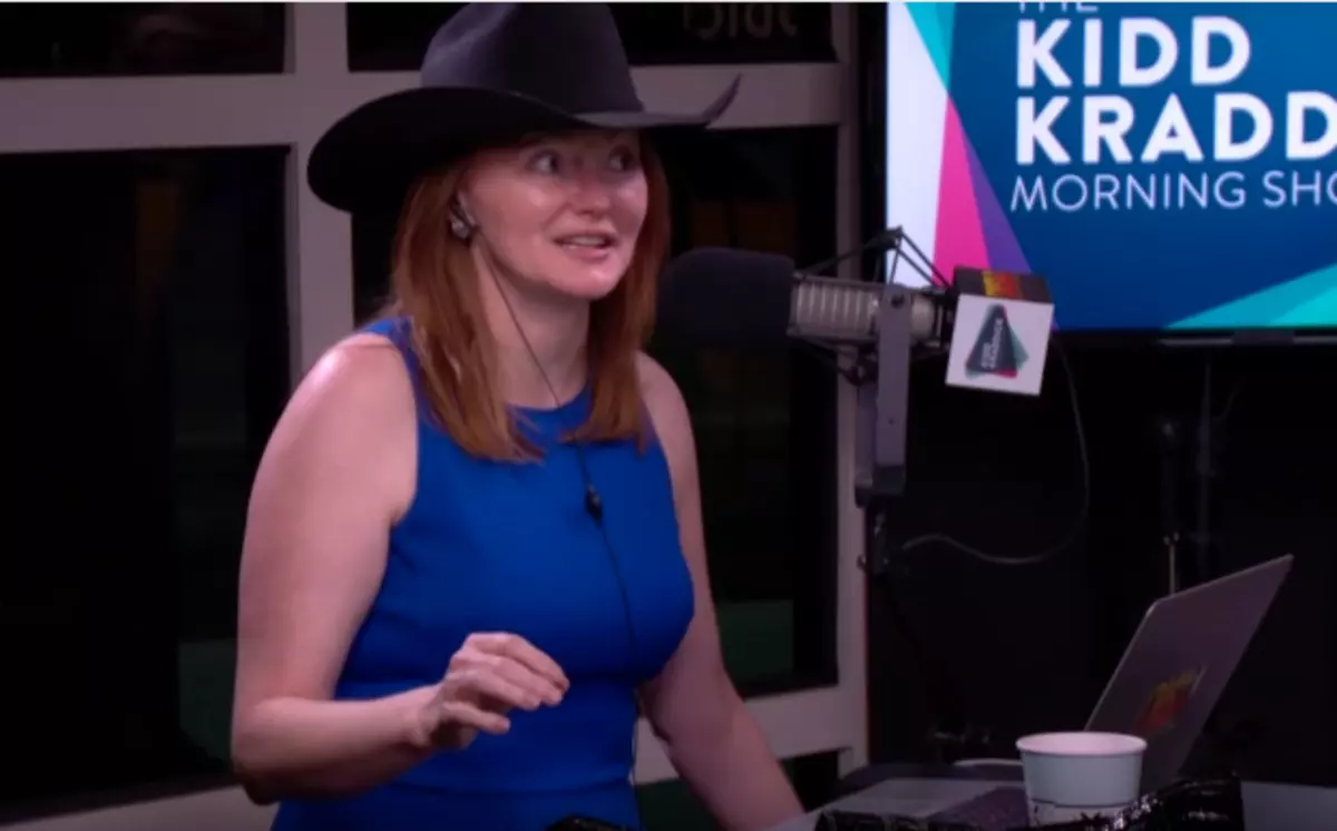 Kelly Raspberry San Antonio Rado Kidd Kraddick Morning Show--Tuesday 9/8
