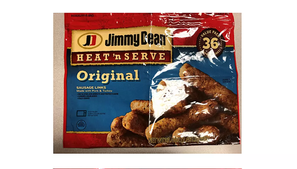 Jimmy Dean Recalls Heat & Serve Sausage Links
