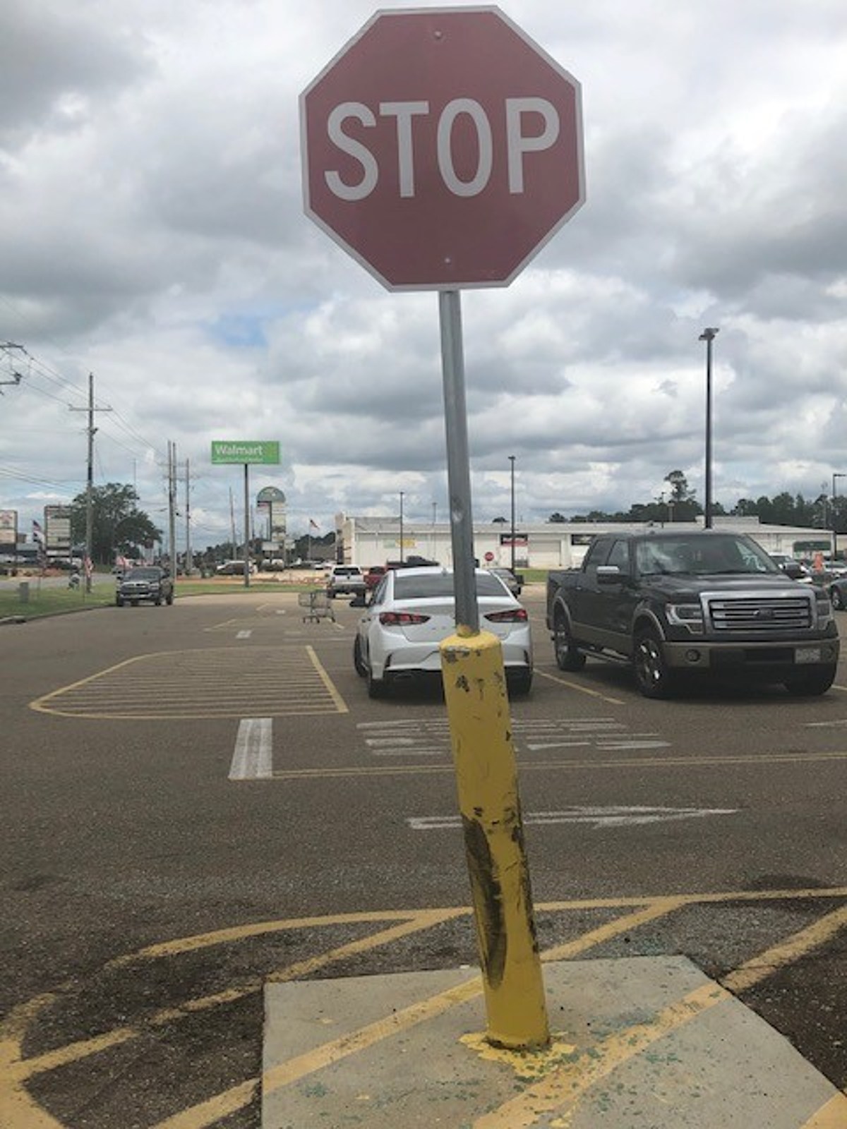 The Infamous Walmart Pole Strikes Again