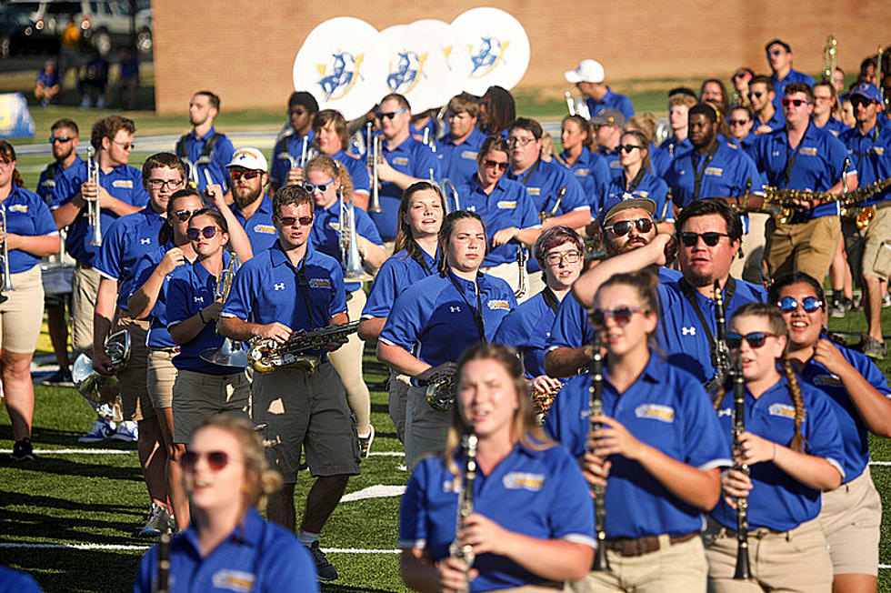 SAU Band Marches Near ‘Perfect Size’ At 143 Members Strong