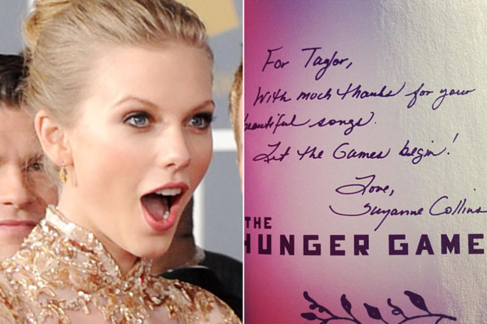 Taylor Swift Gets Special Gift From ‘The Hunger Games’ Author