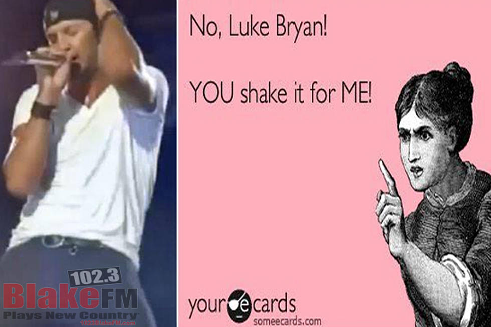 Watch Luke Bryan Shake It for YOU in &#8216;Don&#8217;t Drop That Thun Thun&#8217; Viral Video [NSFW]