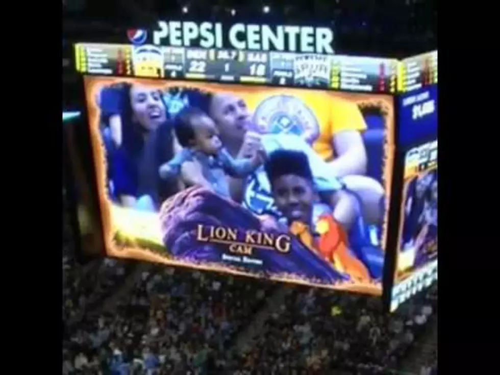 Who Needs The Kiss Cam When You Can Have The Lion King Cam [VIDEO]