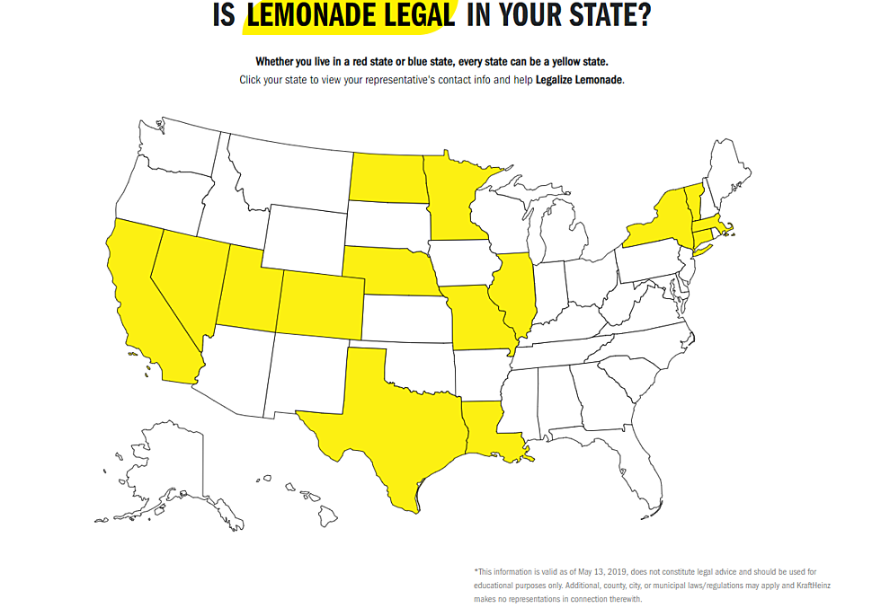 Country Time Lemonade Fighting to Make All Lemonade Stands Legal