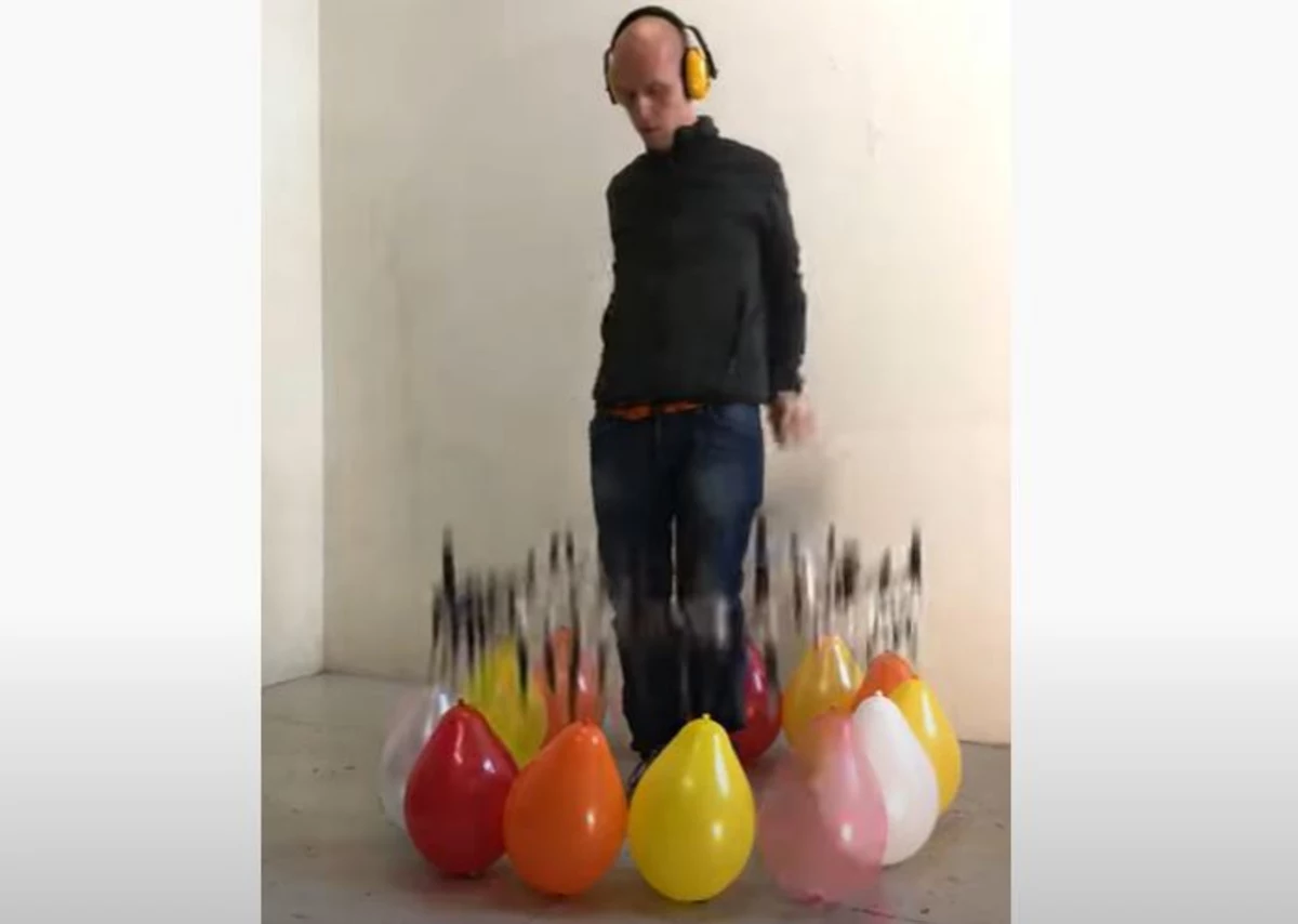 2 Minutes Of Bombastic Balloon Bursting To Start Your Week