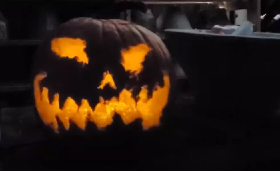 Yes You Can Carve A Jack-O-Lantern With A Powerwasher