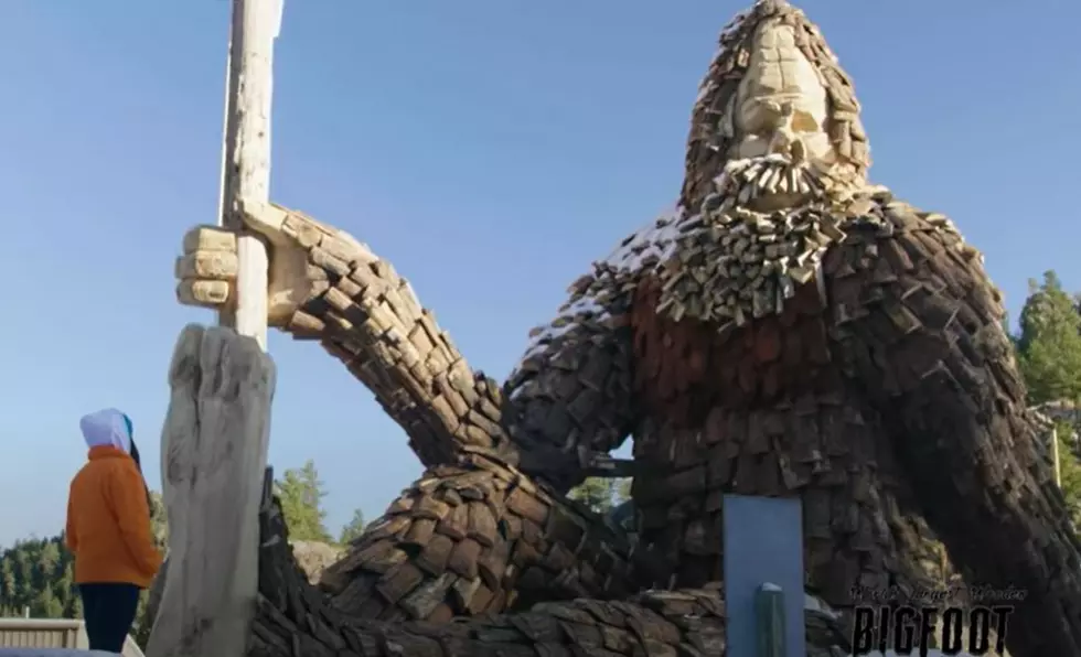 Giant Bigfoot Statue Appears In Keystone, South Dakota