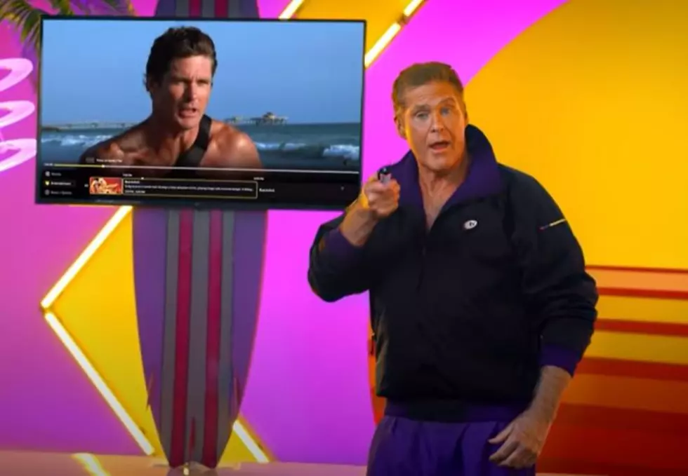It&#8217;s David Hasselhoff x 9 In New Pluto TV Commercial