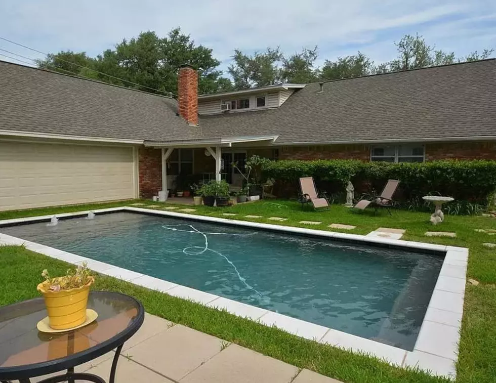 A North Texas Homeowner Turns Their Driveway Into A Swimming Pool