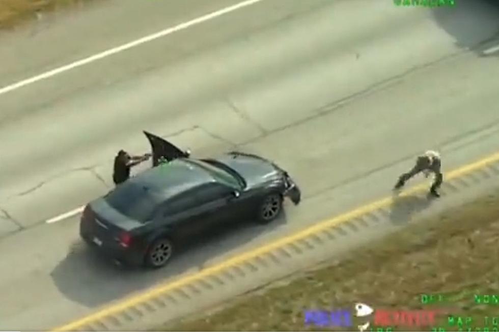 Highway Shootout Caught on Texas Police Helicopter Video