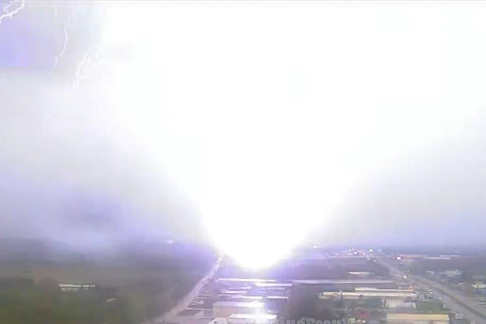 Watch: Scary Cloud To Ground Lightning Strikes In Texas