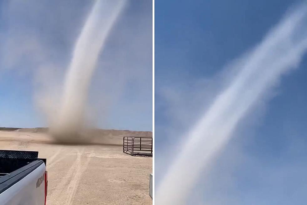 Twisting Dirt Noodle Amazes Onlookers in West Texas