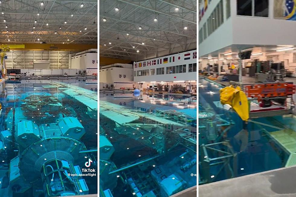 Is NASA&#8217;s International Space Station in a Pool in Houston Texas?