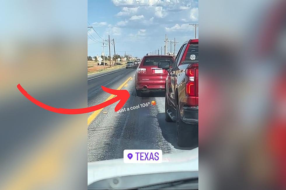 Watch Texas Road Melt Due to Scorching Heat