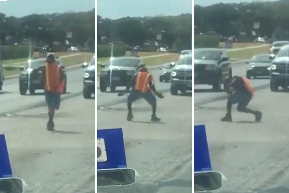 Watch This Texas Traffic Director Bust a Move While on Duty