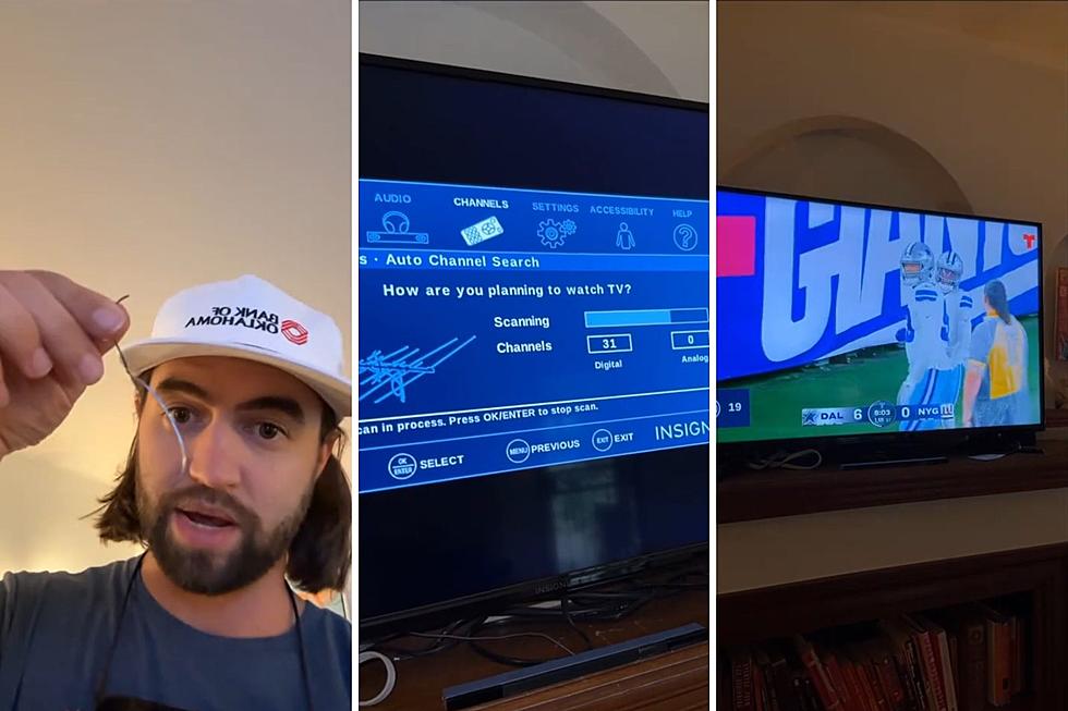 Fan Uses Key Ring Antenna to Watch Dallas Cowboys for Free