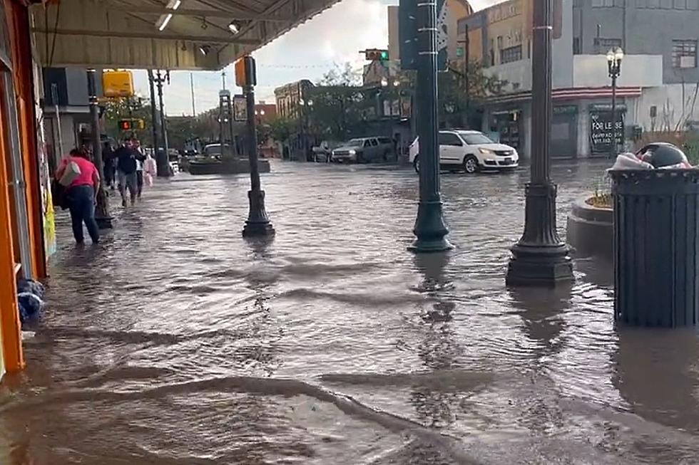 Alarming Downtown Flooding in Texas Captured on Video
