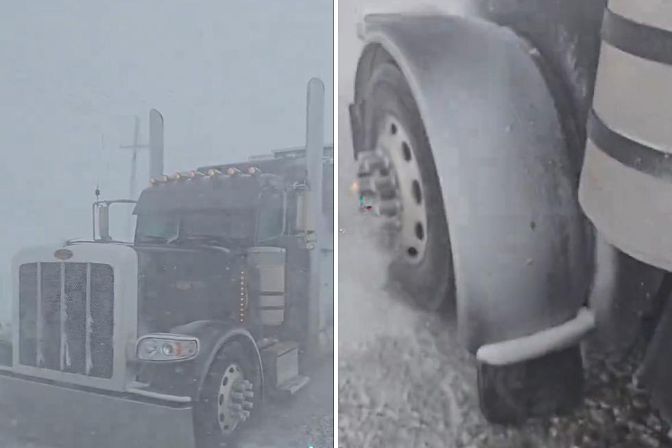 Watch: Blizzard Conditions in Texas Panhandle