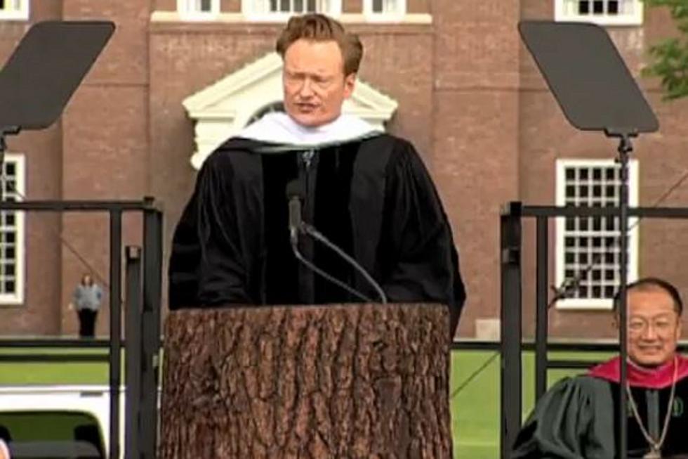 Conan O’Brien Gives Hilarious Commencement Speech at Dartmouth [VIDEO]