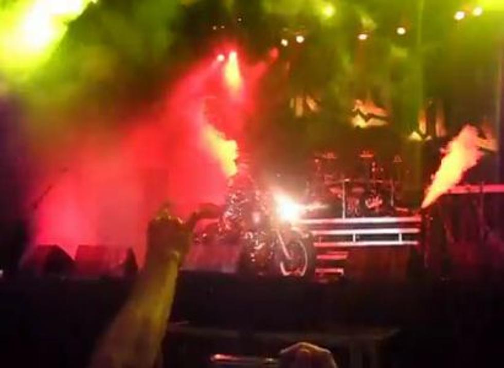 Rob Halford Finally Falls Off The Bike [VIDEO]