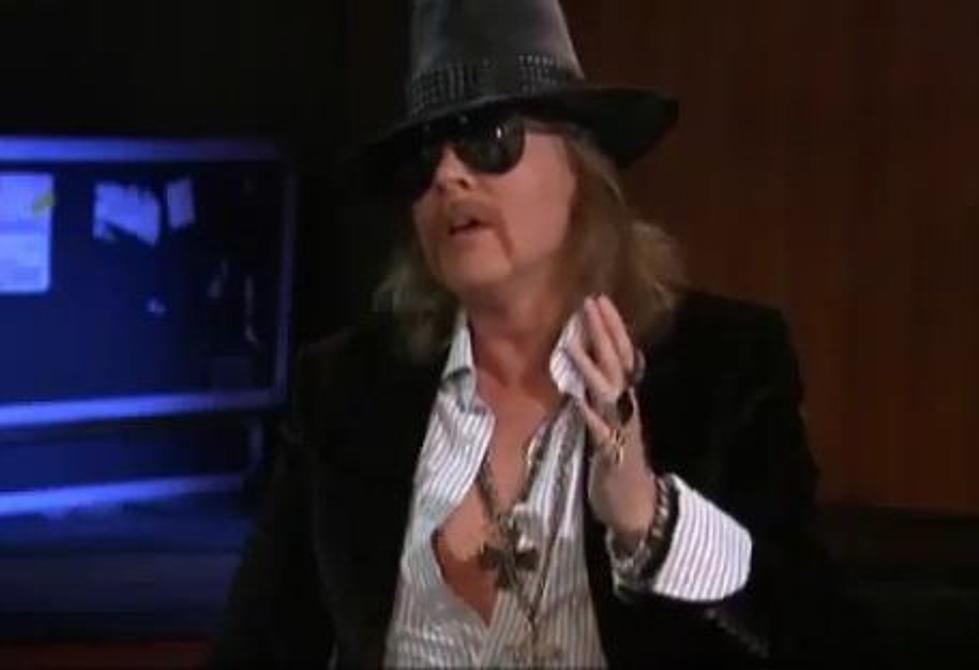 Axl Rose is Still Trying to Make Excuses Why He’s Always Late [VIDEO]