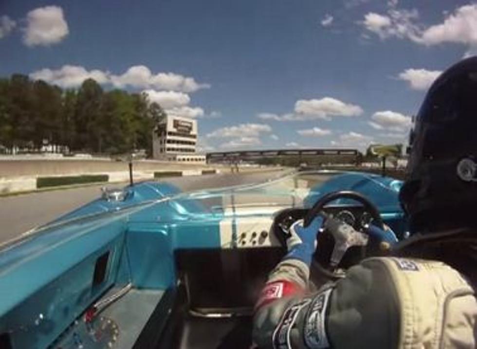 Watch Brian Johnson Racing, and Almost Crashing [VIDEO]