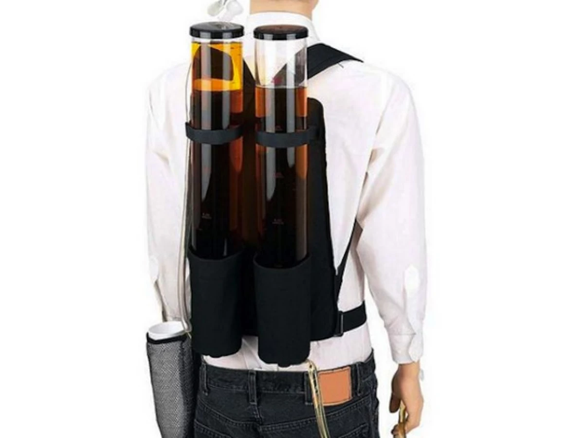 Пиво в рюкзаке