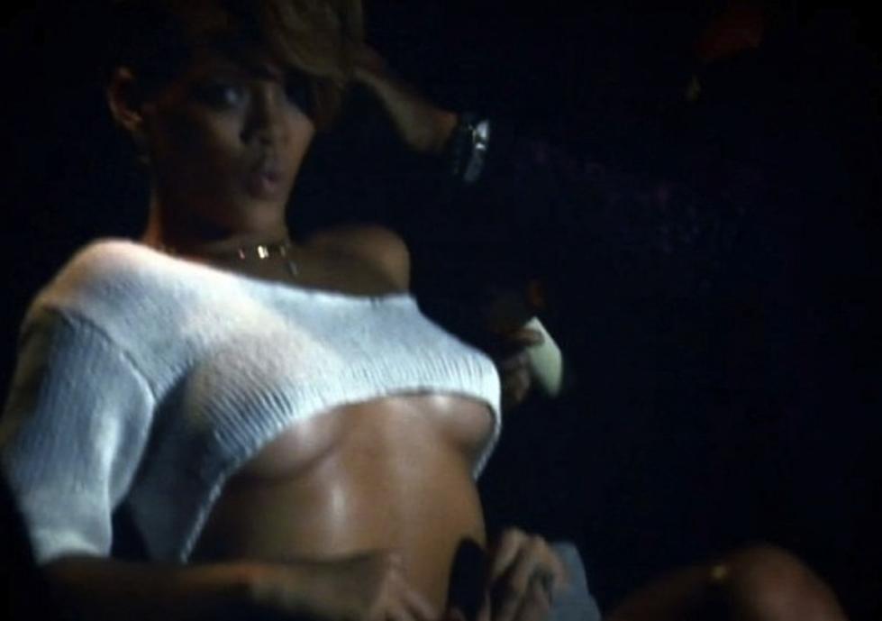 Rihanna Shows Some Serious Under-Boob for GQ Photoshoot [PHOTOS, VIDEO]