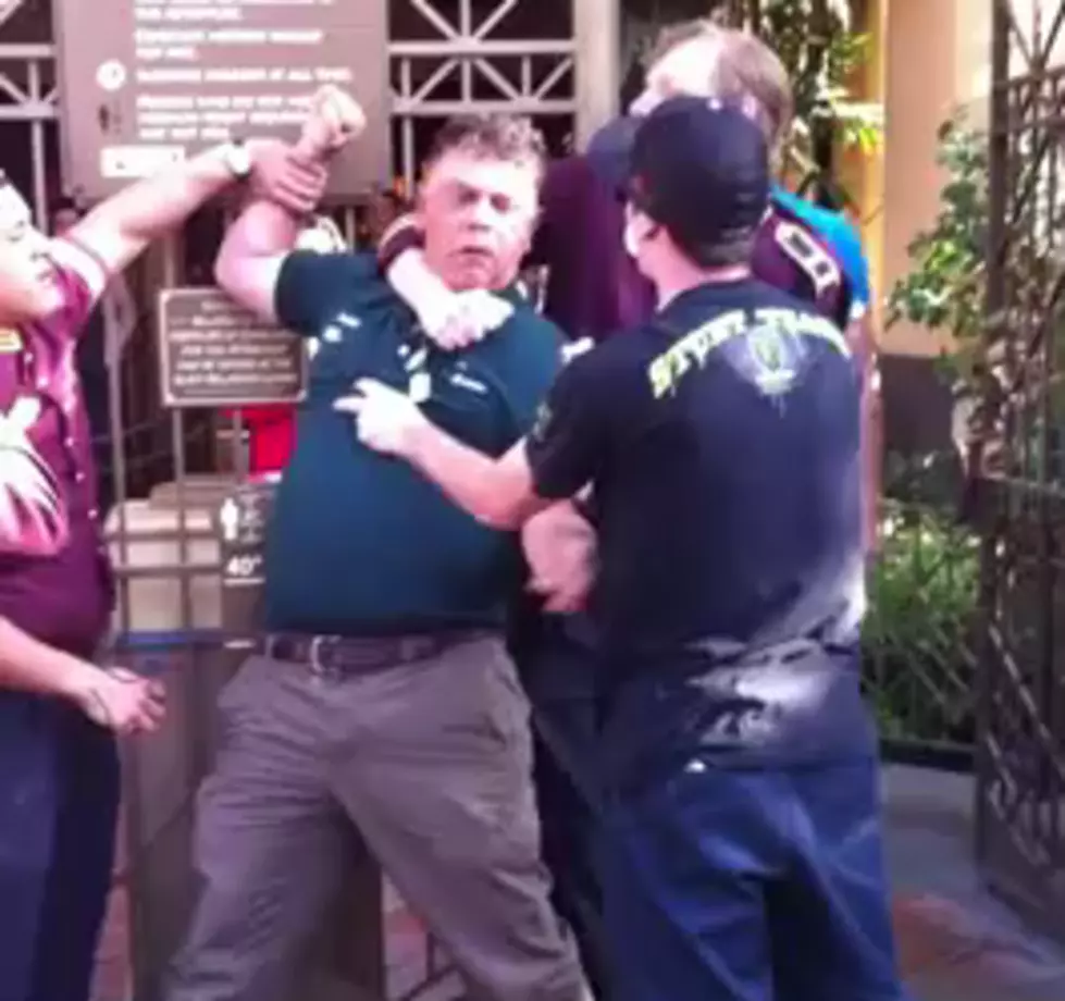 53-Year-Old Man Fights Security at Disneyland, Gets Pepper Sprayed Six Times [VIDEO]