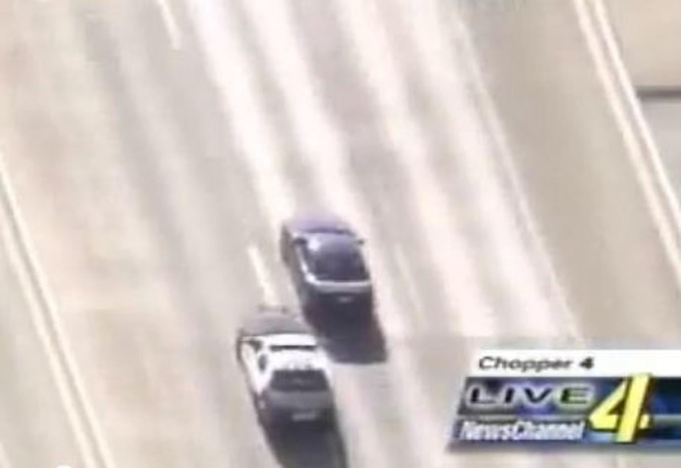 Man Can Now Scratch &quot;Car Chase&quot; Off His Bucket List [AUDIO]