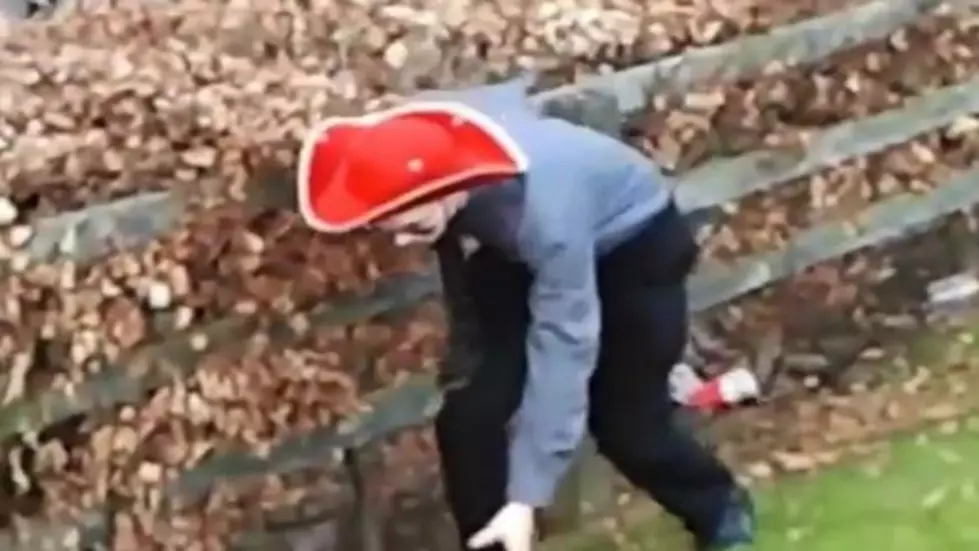 Watch This Loaded Drunk Guy Try to Walk Up a Hill [VIDEO]
