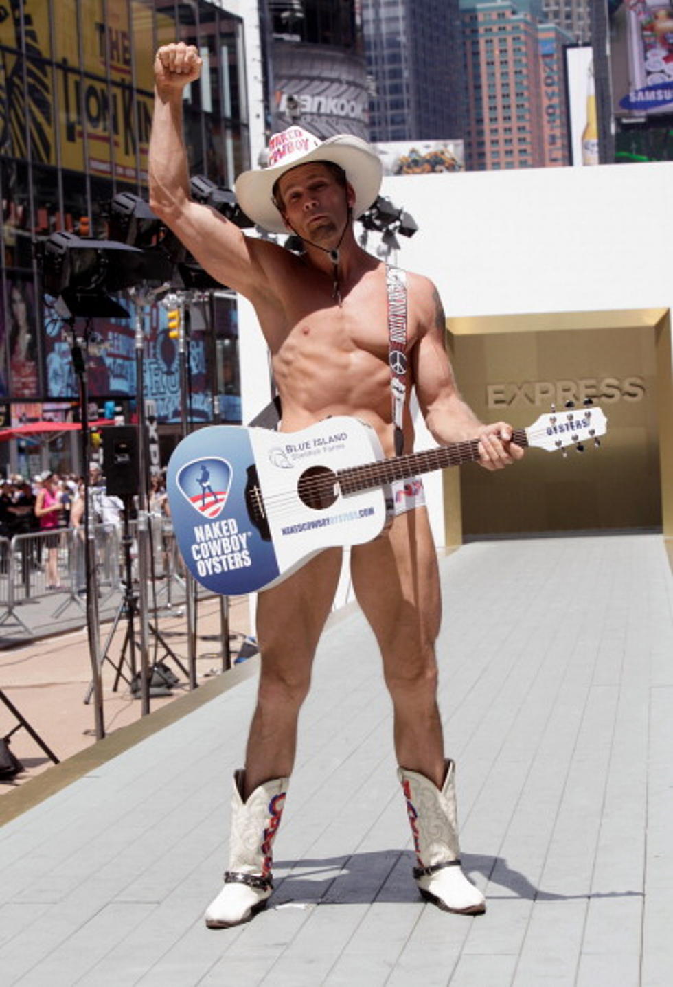 The Naked Cowboy Lawyers Up, a $50,000 Tab and Cops Mistaken For Strippers – “News of the WTF?” [AUDIO]