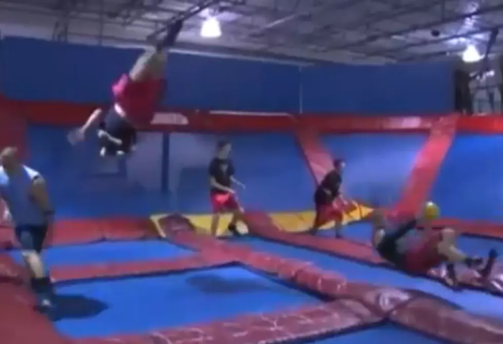 Looking for a New Sport? Try Trampoline Dodgeball! [VIDEO]