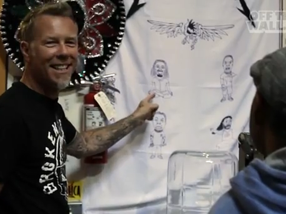 James Hetfield Gives a Tour of Metallica HQ [VIDEO]