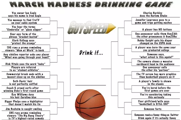 Make March Madness Even Better With a Drinking Game!