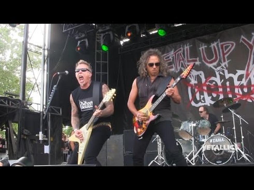 Metallica play 'Kill 'em All' 