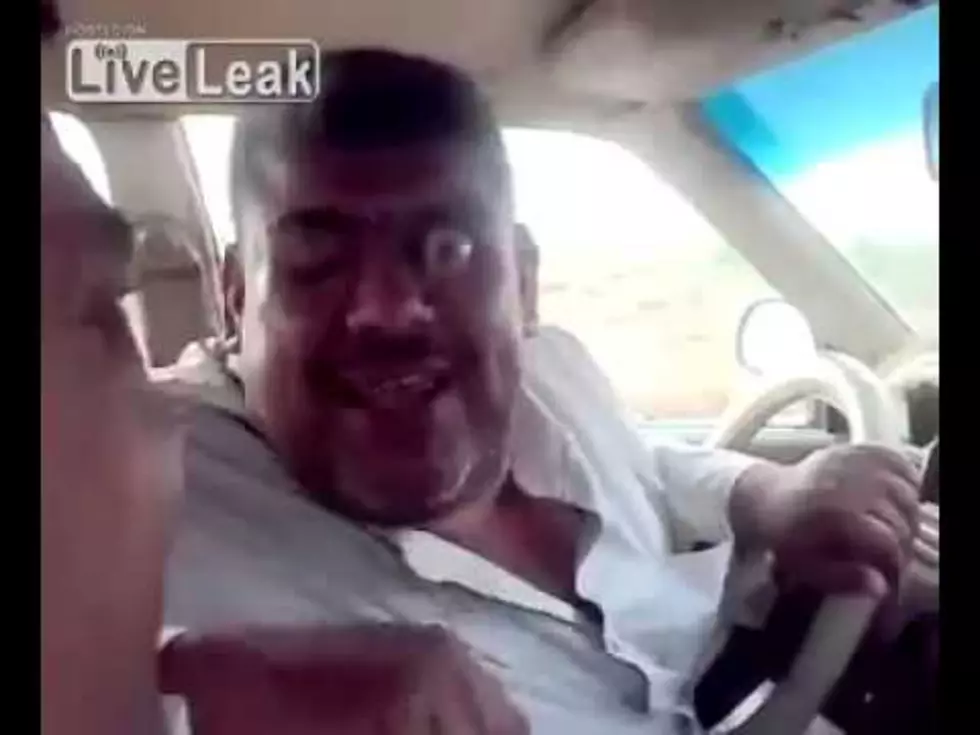 Iraqi Driver Pops Eyes Out of Head – Freaks Out Internet