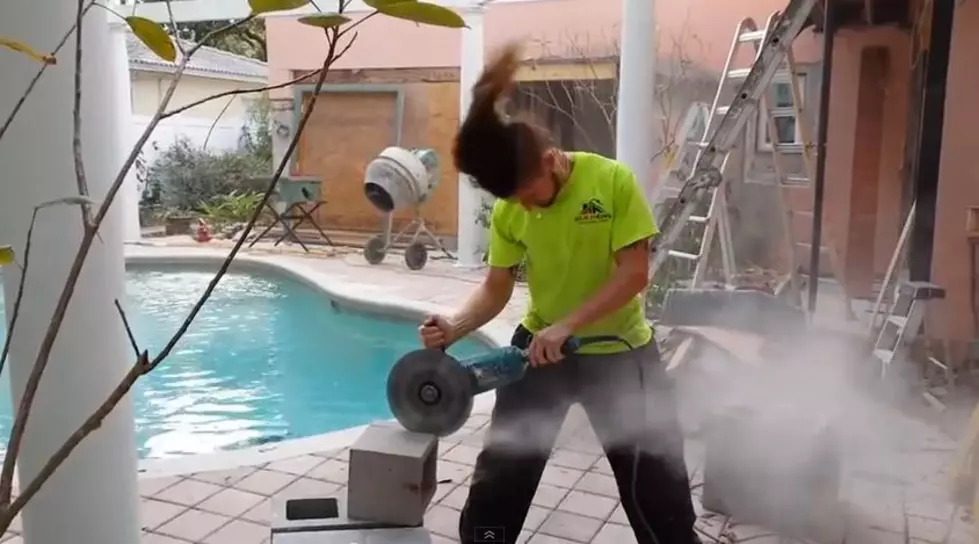 Heavy Metal Construction Worker Makes Us Want to Do Some Home Repairs [VIDEO]